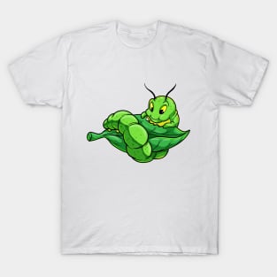 Caterpillar eats Leaf T-Shirt